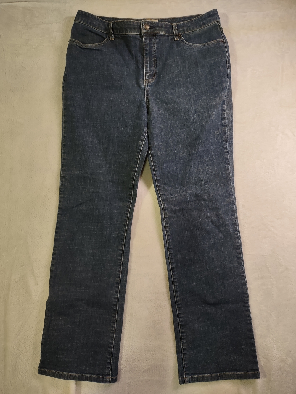 French Dressing Jeans Women's Straight-Leg in Dark Indigo